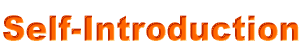 Self-Introduction